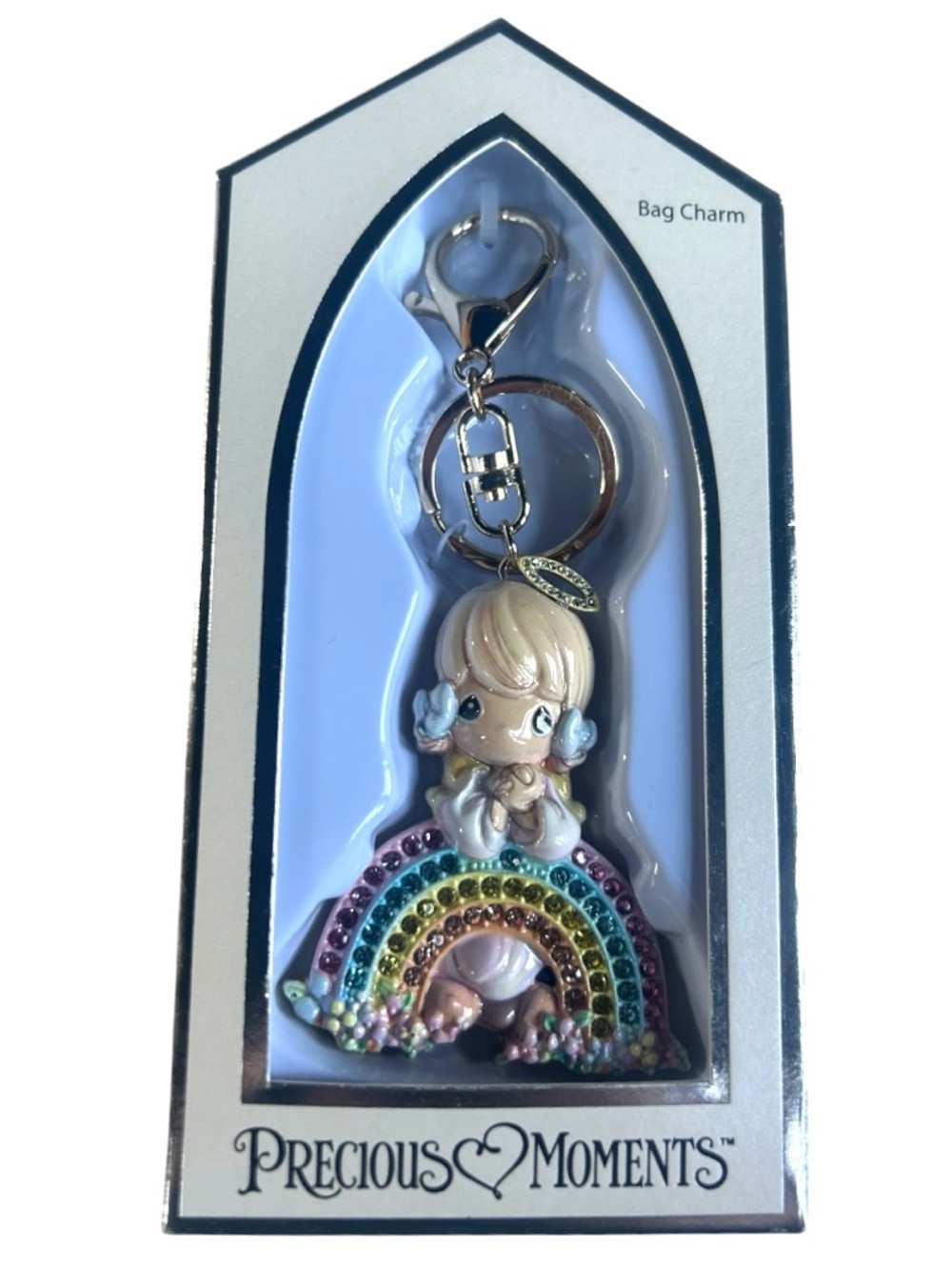 Precious Moments Rainbow Bag Charm